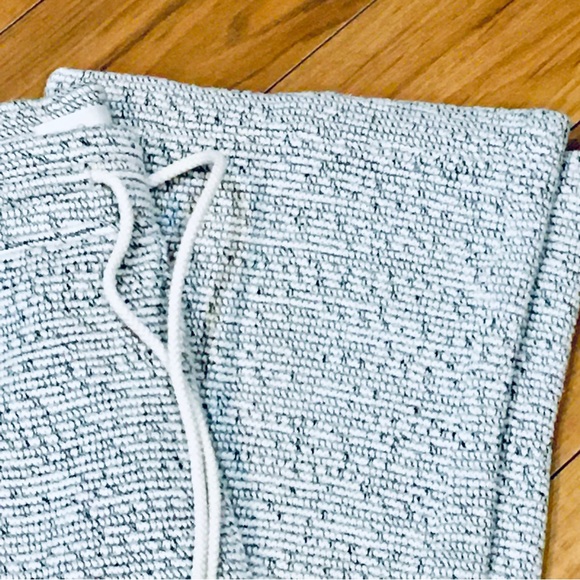 Lou & Grey athleisure lounge pants sweatpants grey gray white marled style large - Picture 7 of 16